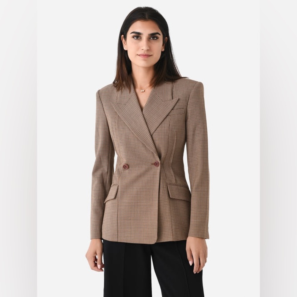 NWT $595 Simkhai Dorit double-breasted Jacket Blazer